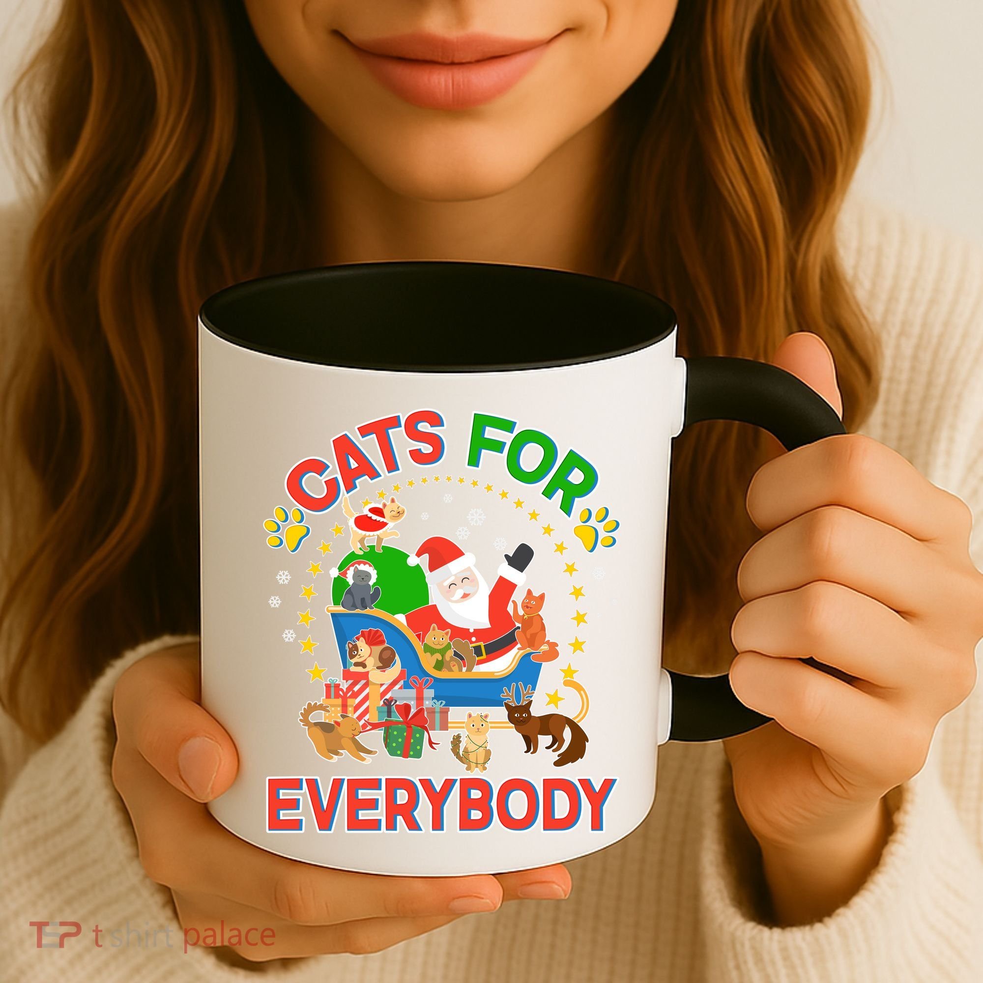 Christmas Cats For Everybody Coffee Mug