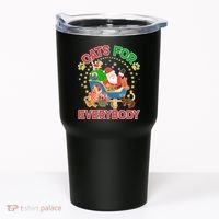 Christmas Cats For Everybody Tumbler thumb 0