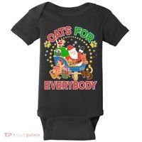 Christmas Cats For Everybody Baby Bodysuit thumb 0