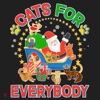 Christmas Cats For Everybody Hat thumb 2