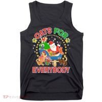 Christmas Cats For Everybody Tank Top thumb 0