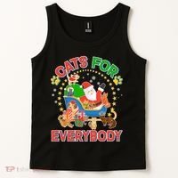 Christmas Cats For Everybody Tank Top thumb 2