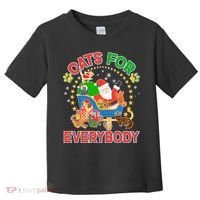 Christmas Cats For Everybody Toddler T-Shirt thumb 0