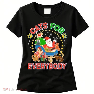 Christmas Cats For Everybody Women's T-Shirt