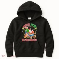 Christmas Cats For Everybody Kids Hoodie thumb 0