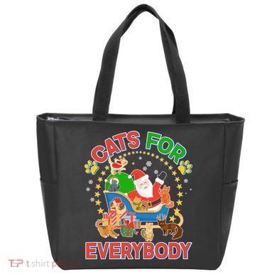 Christmas Cats For Everybody Tote Bag