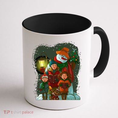 Christmas Choir Carol Singers Coffee Mug back