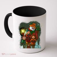 Christmas Choir Carol Singers Coffee Mug thumb 0
