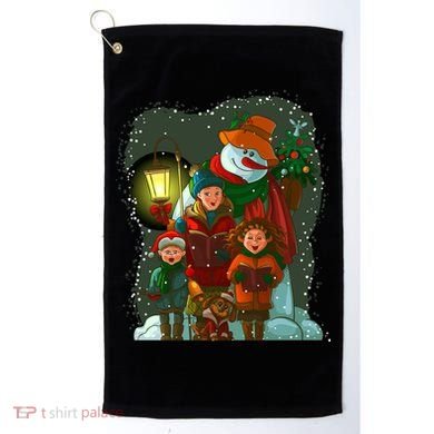 Christmas Choir Carol Singers Golf Towel
