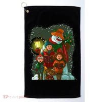 Christmas Choir Carol Singers Golf Towel thumb 0