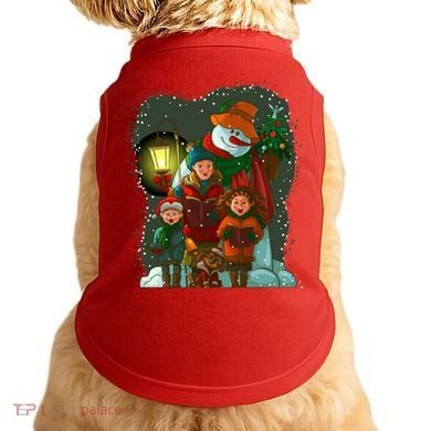 Christmas Choir Carol Singers Doggie Tank