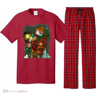 Christmas Choir Carol Singers Pajama Set