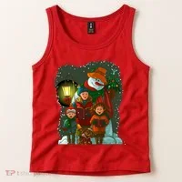 Christmas Choir Carol Singers Tank Top thumb 2