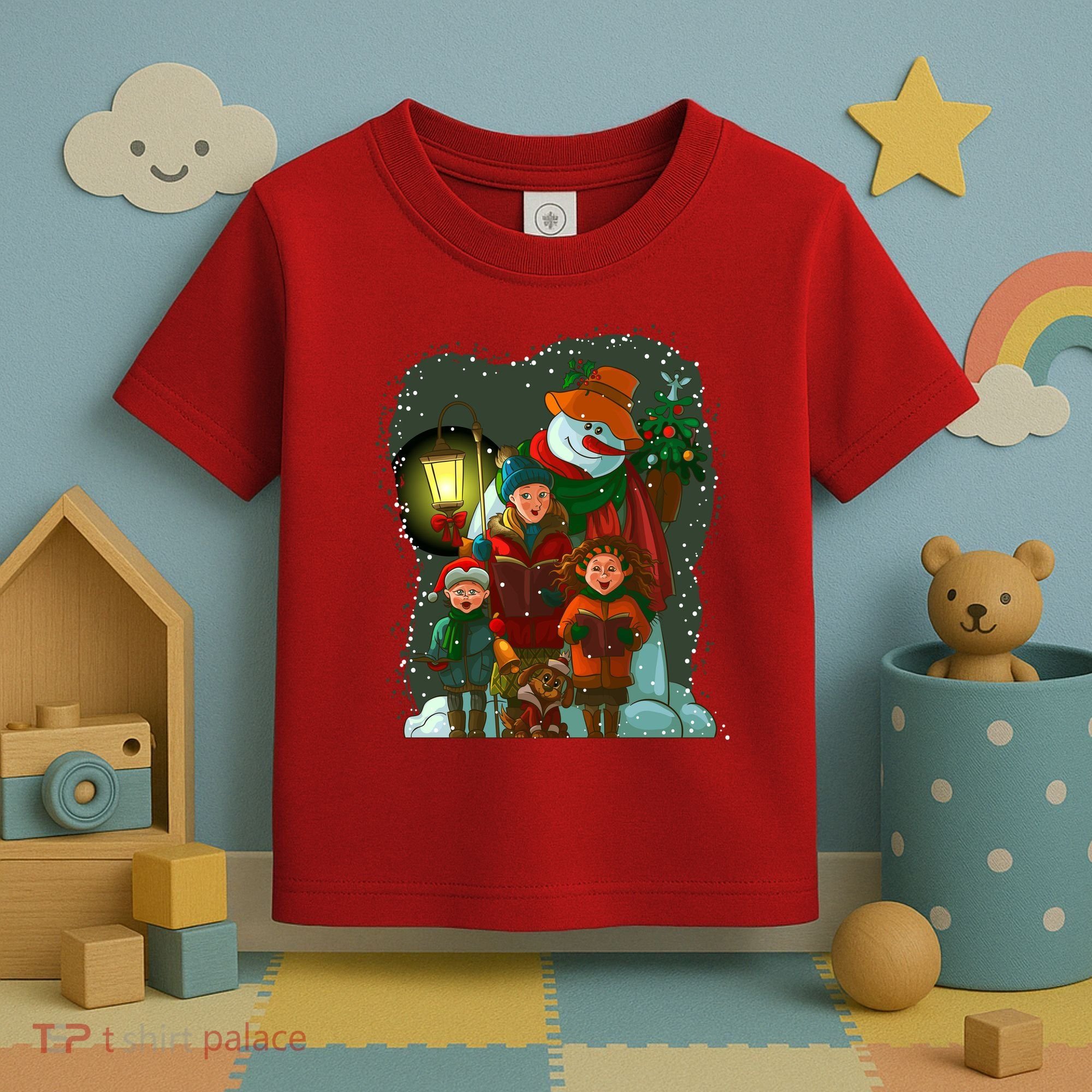 Christmas Choir Carol Singers Toddler T-Shirt