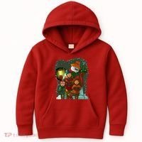 Christmas Choir Carol Singers Kids Hoodie thumb 0