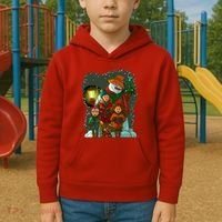 Christmas Choir Carol Singers Kids Hoodie thumb 2