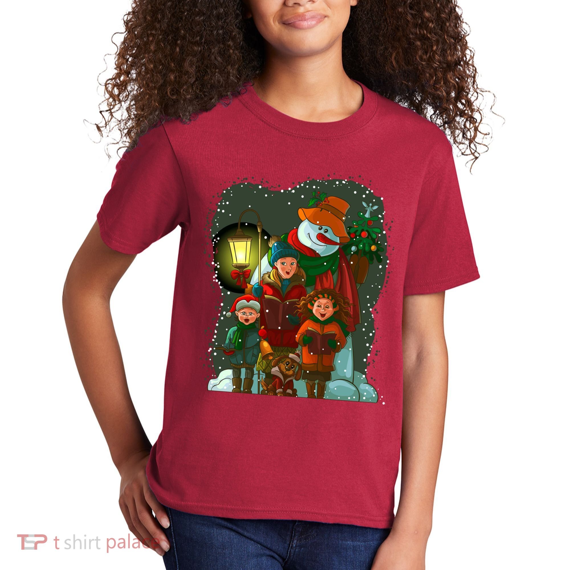 Christmas Choir Carol Singers Kids T-Shirt