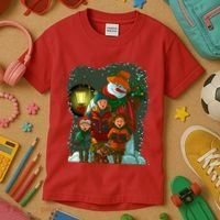 Christmas Choir Carol Singers Kids T-Shirt thumb 3