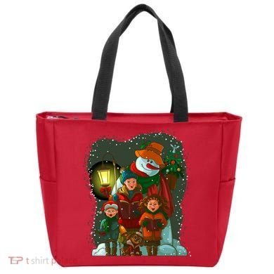 Christmas Choir Carol Singers Tote Bag
