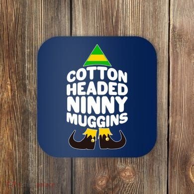 Christmas Cotton Headed Ninny Muggins Coaster