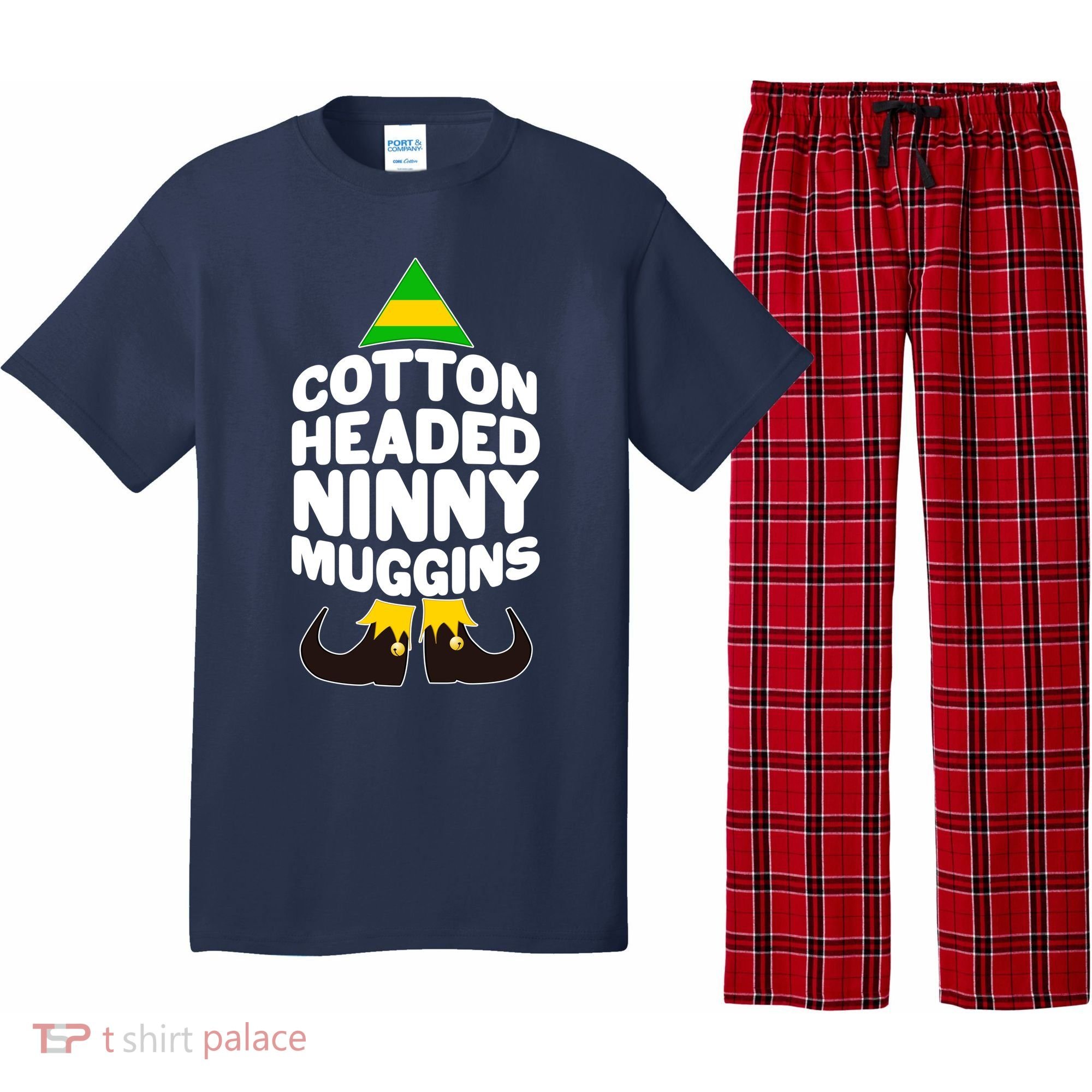 Christmas Cotton Headed Ninny Muggins Pajama Set