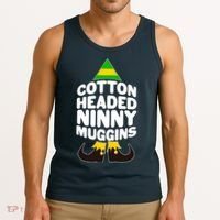Christmas Cotton Headed Ninny Muggins Tank Top thumb 3
