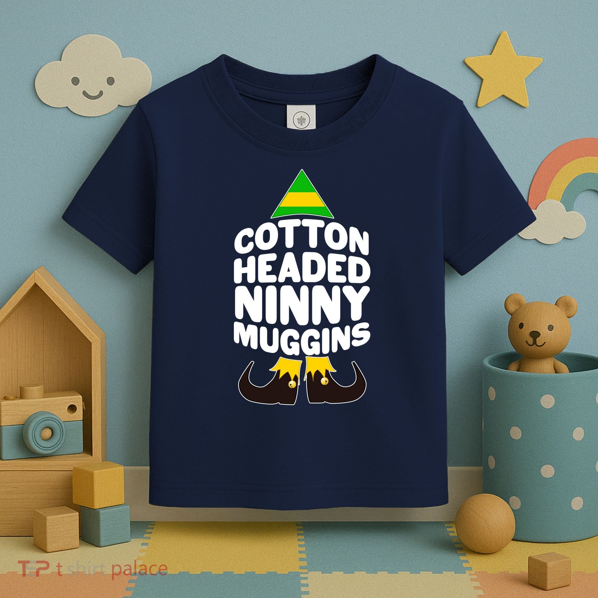 Christmas Cotton Headed Ninny Muggins Toddler T-Shirt