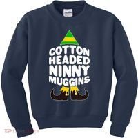 Christmas Cotton Headed Ninny Muggins Kids Sweatshirt thumb 0