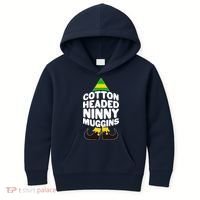 Christmas Cotton Headed Ninny Muggins Kids Hoodie thumb 0