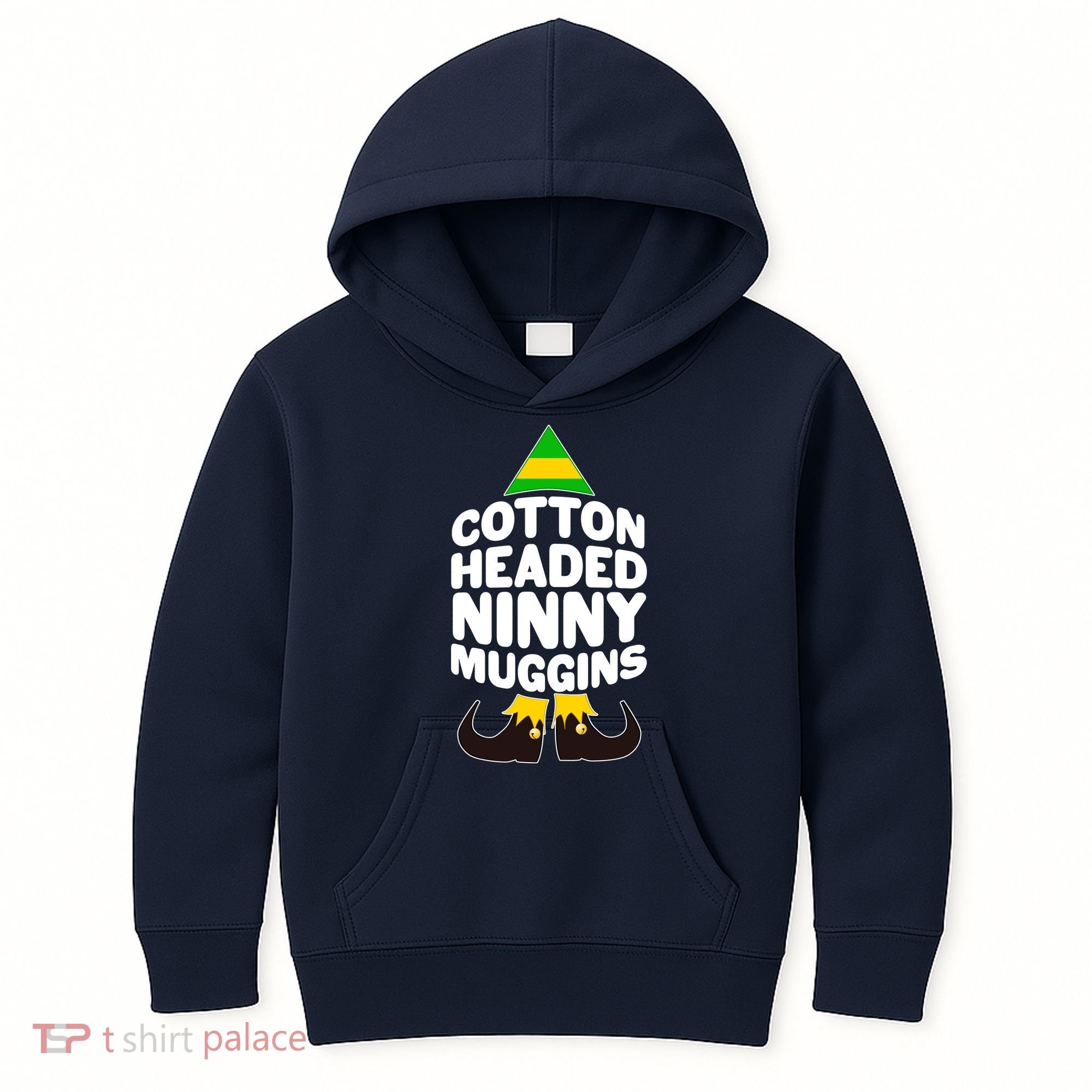 Christmas Cotton Headed Ninny Muggins Kids Hoodie