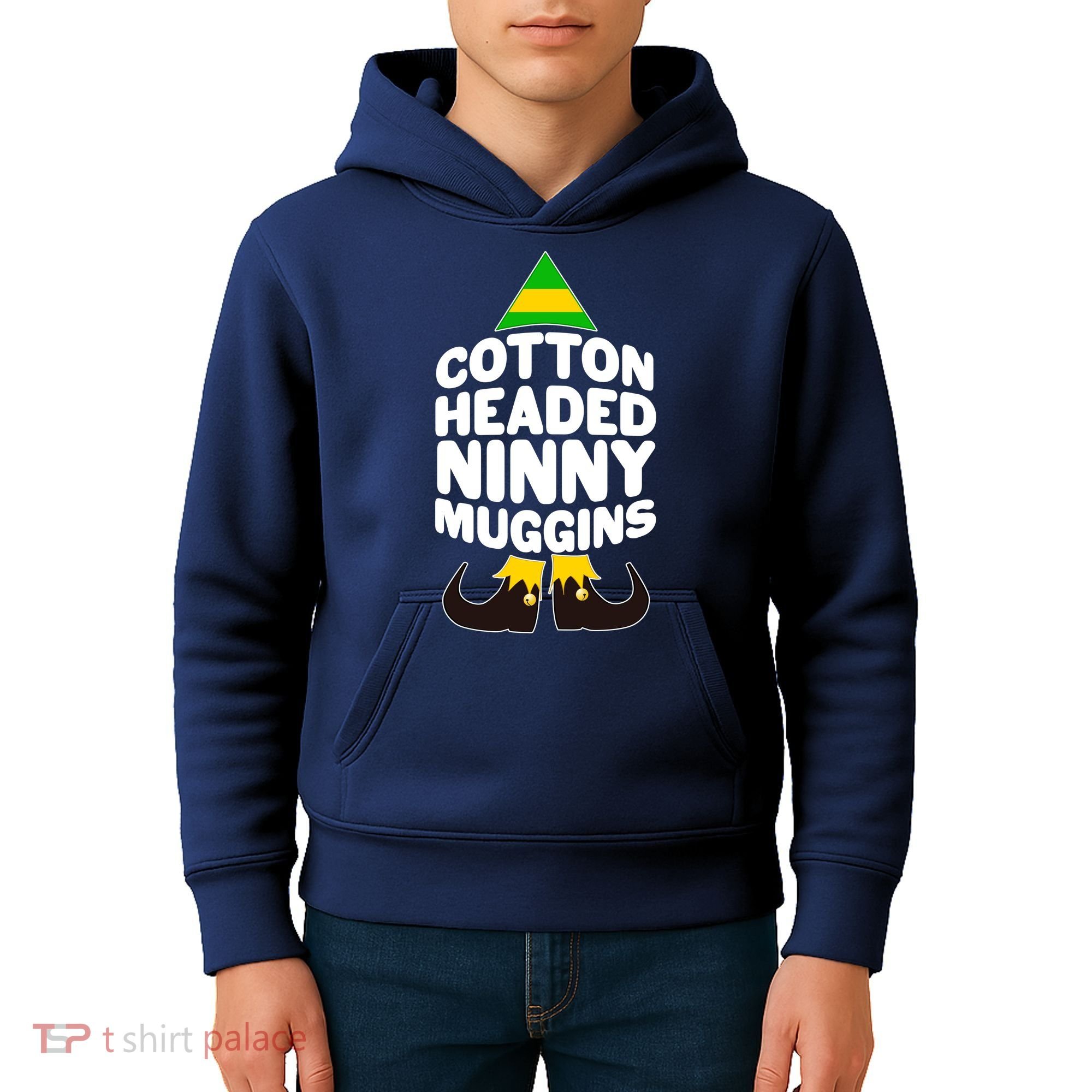 Christmas Cotton Headed Ninny Muggins Kids Hoodie