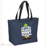 Christmas Cotton Headed Ninny Muggins Tote Bag thumb 2