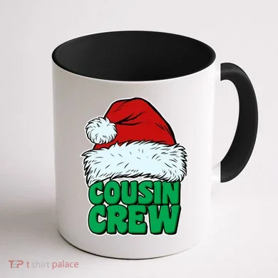 Christmas Cousin Crew Coffee Mug back