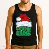 Christmas Cousin Crew Tank Top thumb 3