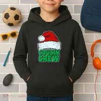 Christmas Cousin Crew Kids Hoodie thumb 2