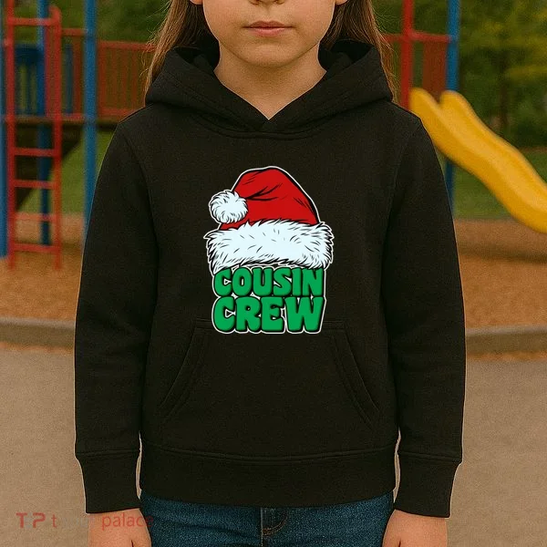 Christmas Cousin Crew Kids Hoodie