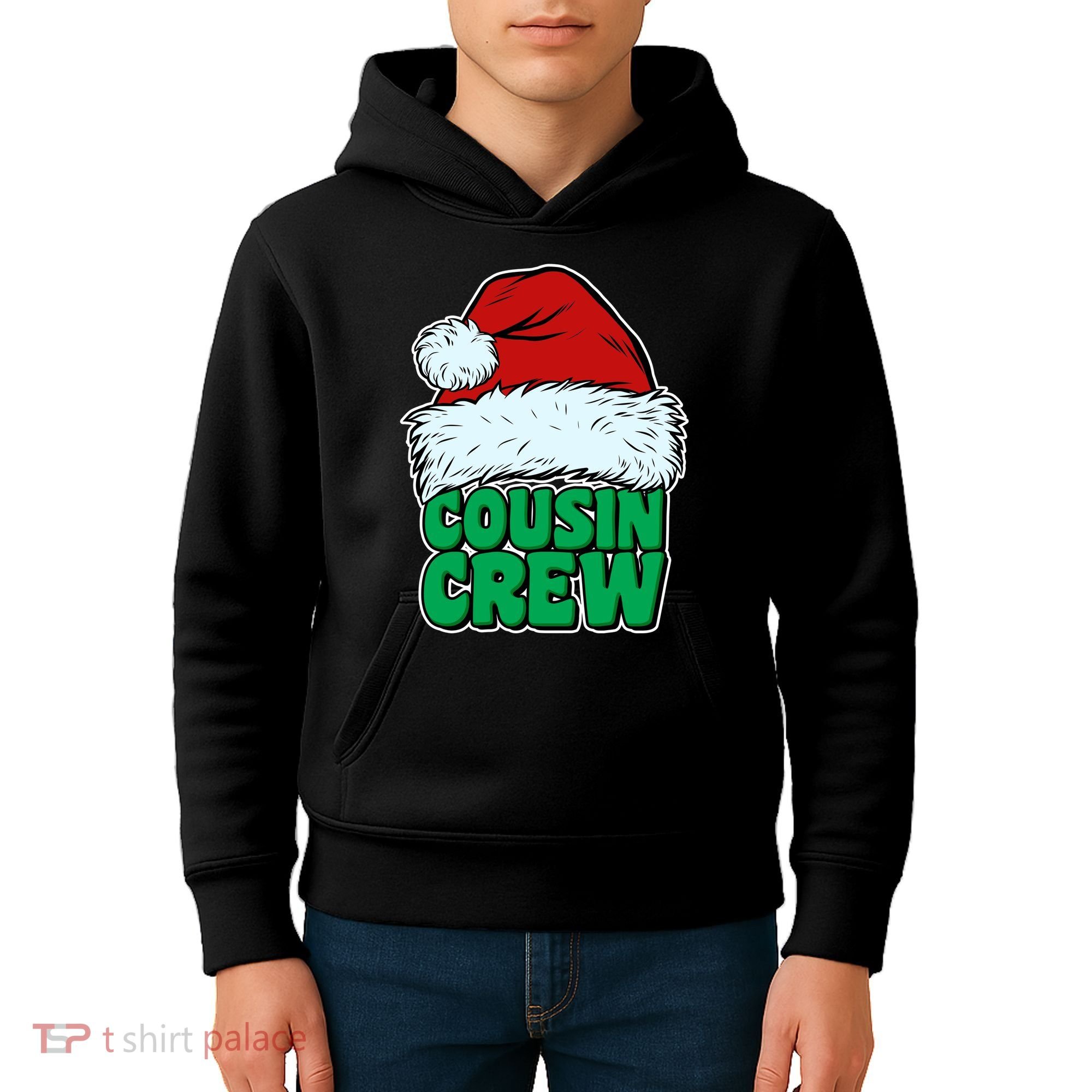 Christmas Cousin Crew Kids Hoodie