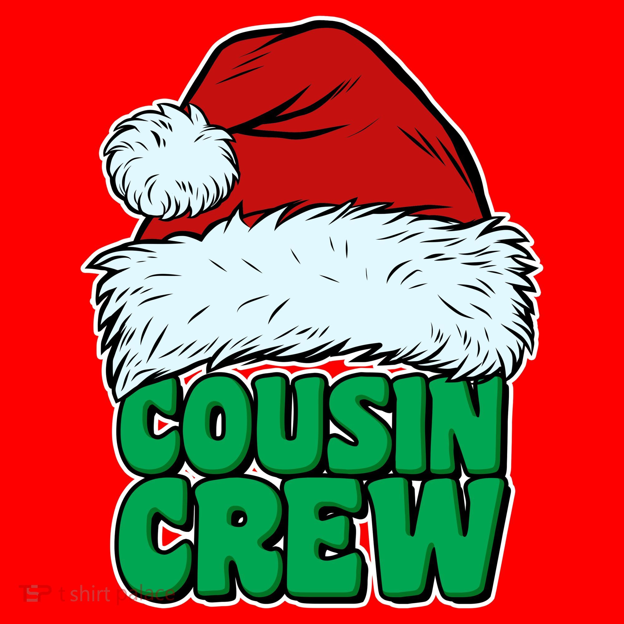 Christmas Cousin Crew Santa Hat