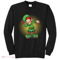 Christmas Dabbing Elf Sweatshirt thumb 0