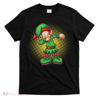 Christmas Dabbing Elf T-Shirt