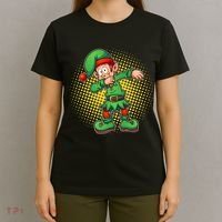 Christmas Dabbing Elf T-Shirt thumb 4