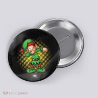 Christmas Dabbing Elf Button thumb 0