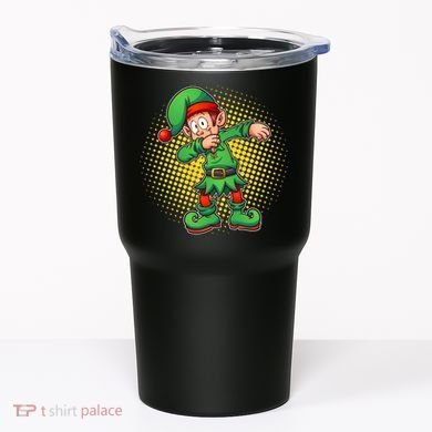 Christmas Dabbing Elf Tumbler