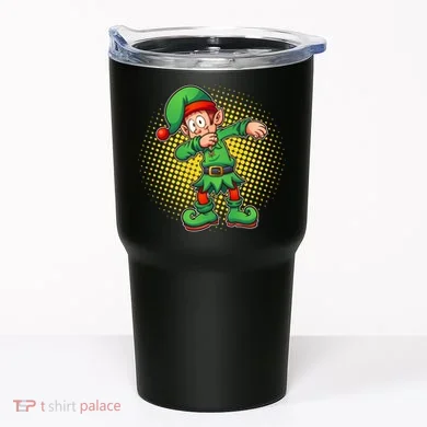 Christmas Dabbing Elf Tumbler