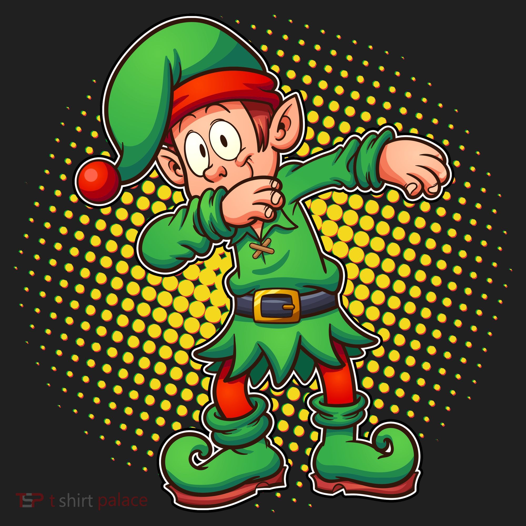 Christmas Dabbing Elf Tumbler