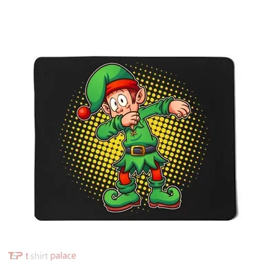 Christmas Dabbing Elf Mousepad