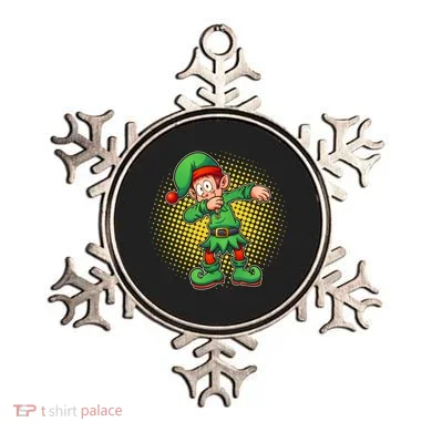Christmas Dabbing Elf Ornament