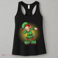 Christmas Dabbing Elf Women's Tank Top thumb 3