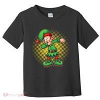 Christmas Dabbing Elf Toddler T-Shirt thumb 0