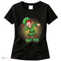 Christmas Dabbing Elf Women's T-Shirt thumb 0